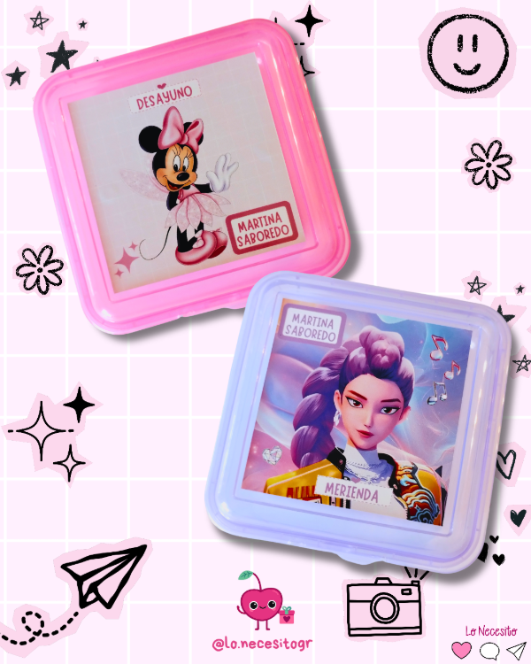 Producto - Tupper lonchera tapa bisagra