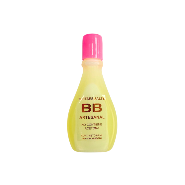 Producto - Quita esmalte BB