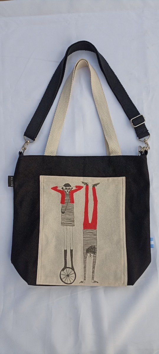 Producto - Morral Niños negro/crudo