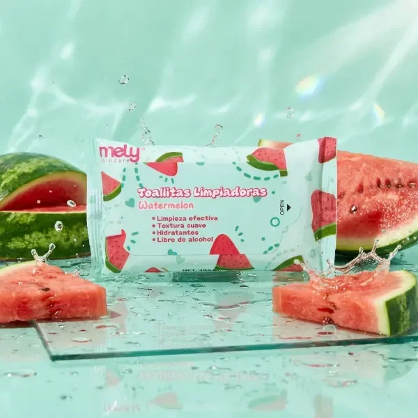 Producto - WATERMELON CLEANSING WIPES MELY