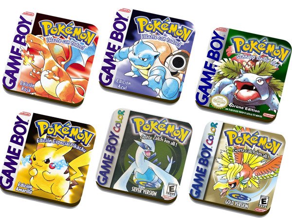 Producto - Posavaso De Madera Hd Pokemon Gameboy Video Juego X6