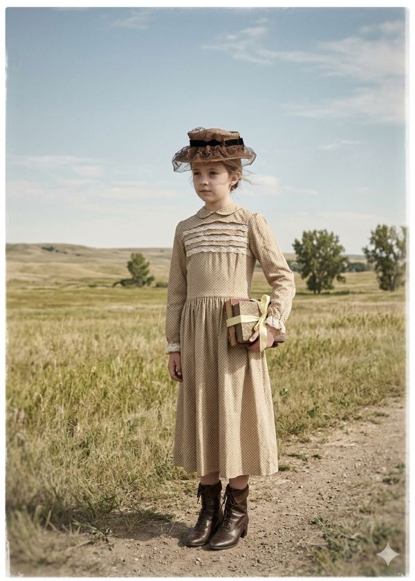 Producto - Vestido Vintage Estampado Liberty talle 12