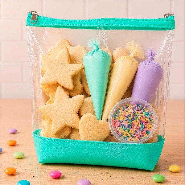 Producto - Contenedor de PVC transaprente reutilizable con cierre 15x20 cm - 0