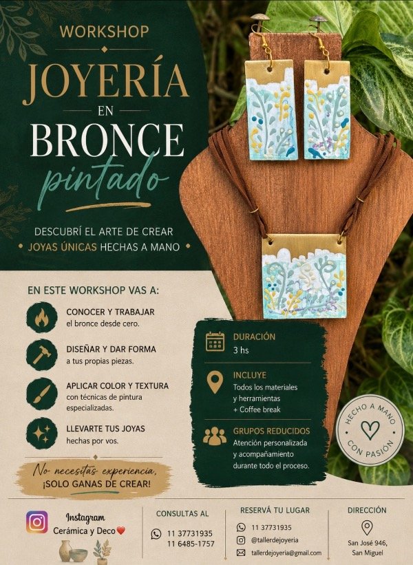 Producto - Workshop de Joyería Artesanal - 0