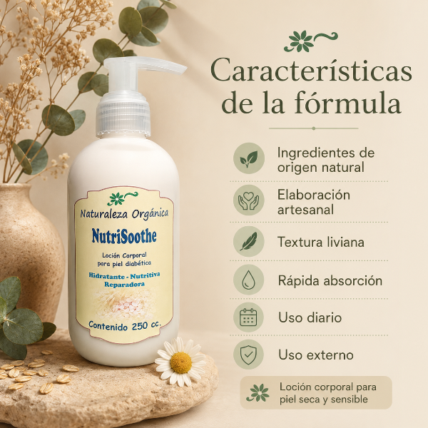 Producto - Crema NutriSoothe - Hidratación Natural para Piel Seca y Sensible - 5