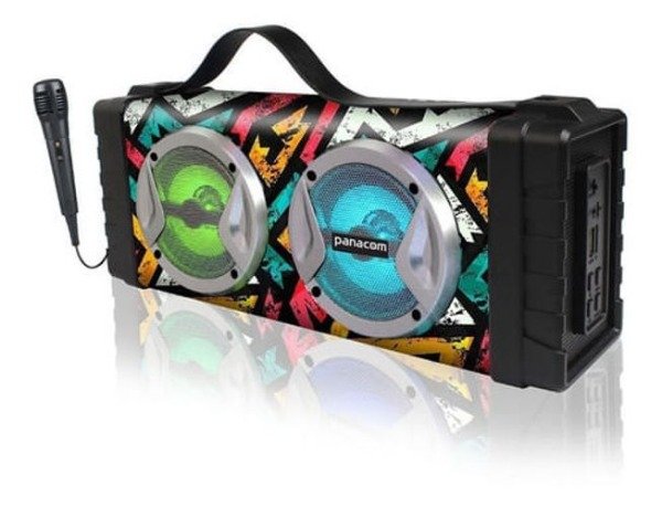 Producto - PARLANTE INALAMBRICO PANACOM GRAFFITI SP-3068