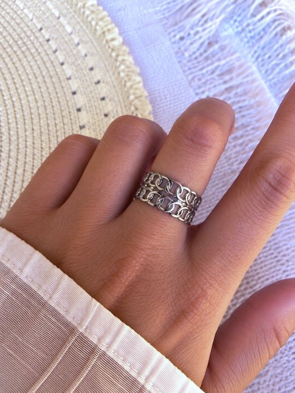 Producto - Anillo Eslabones enlazados A.Q