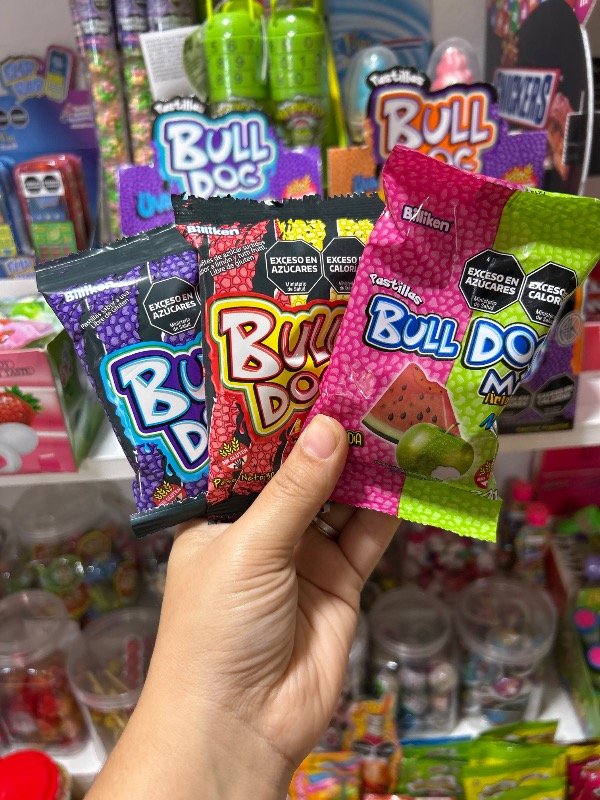Producto - BULL DOG PASTILLAS VARIOS SABORES x1