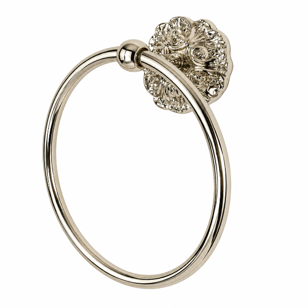 Producto - Aro con base ornamento platil