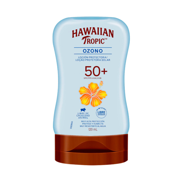 Producto - HAWAIIAN TROPIC PROTECTOR SOLAR OZONO SPF50+ X120ML