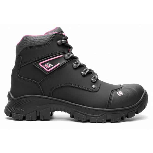 Producto - BOTA CAT negra y rosa
