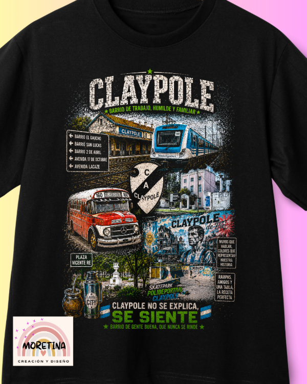 Producto - Remera de Claypole