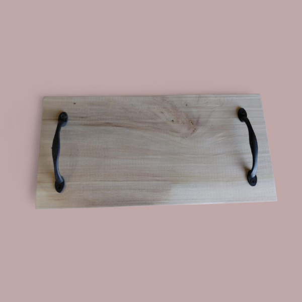 Producto - Bandeja Aurora Madera Álamo con manijas