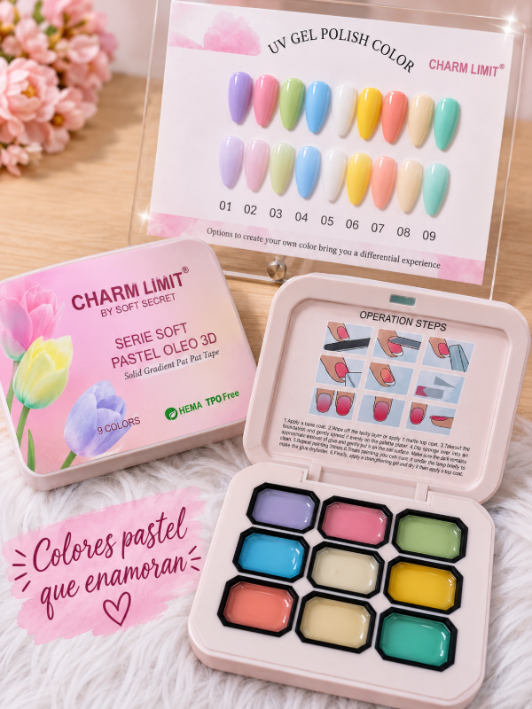 Producto - Paleta Pad Pad Pasteles #23 Charm Límit