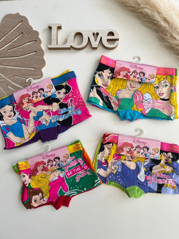 Producto - Boxer De Niñas Princesas - COD 1024