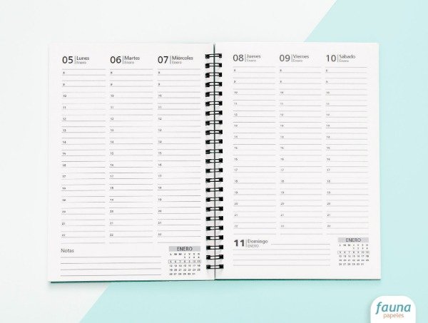 Producto - Agenda Semanal 2026 Sabado completo