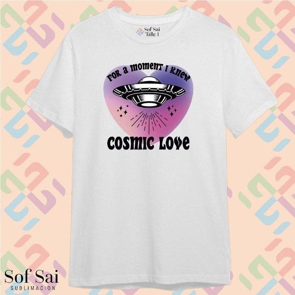 Remera Cosmic Love
