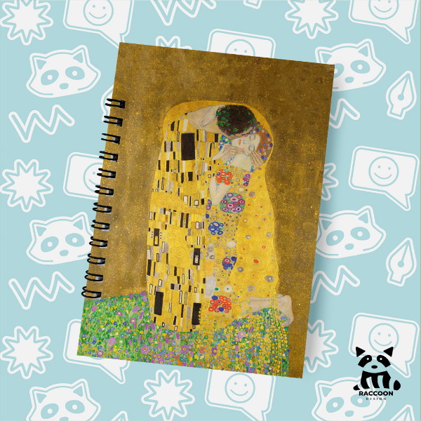 Producto - Cuaderno El Beso - Klimt