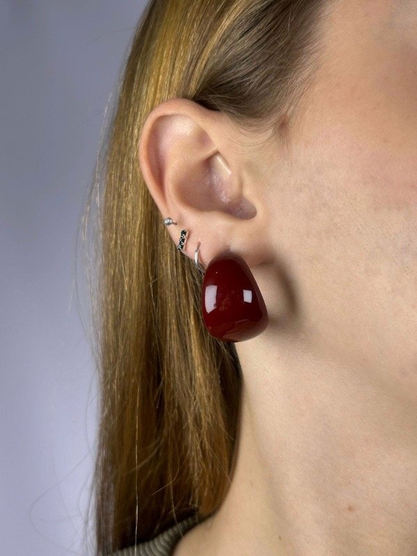 Producto - AROS GOTA FORMA C VARIOS COLORES 3341