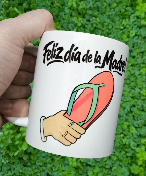Producto - Frases Mamá - Feliz Día de la Madre [Ojota/Chinela]