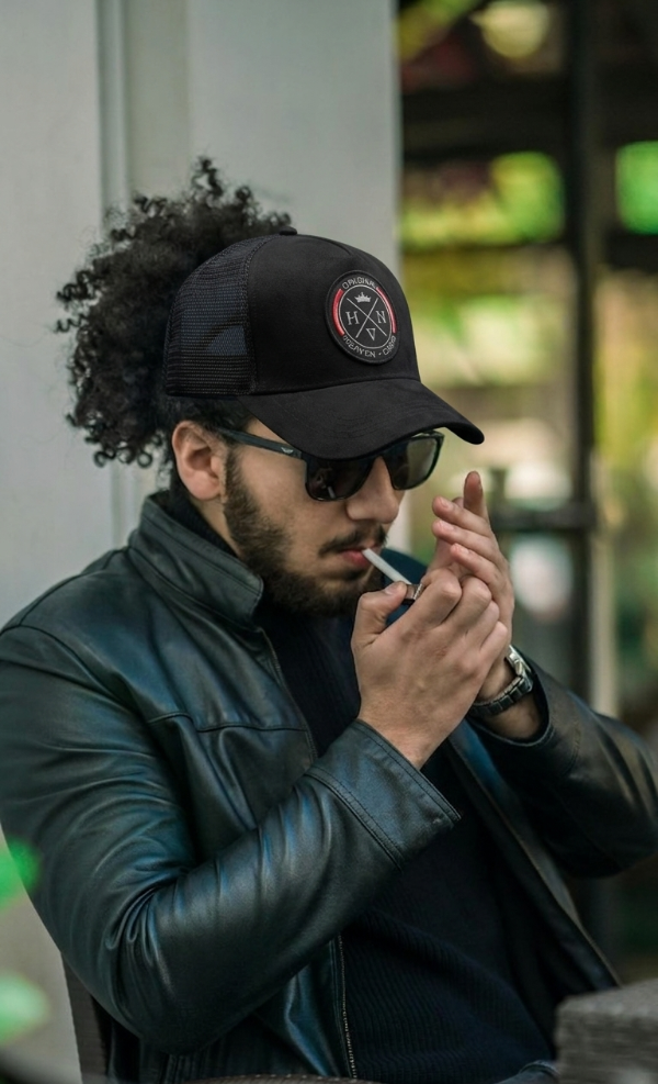 Producto - Trucker Gamuzada Black