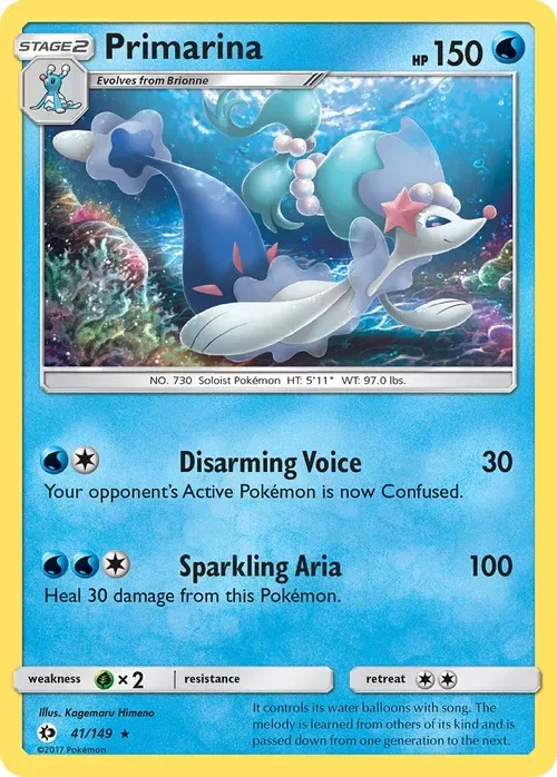 Producto - Primarina - 41/149 - Sun and Moon