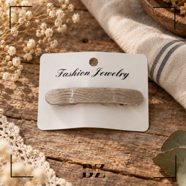 Producto - HEBILLA FRANCESA X 12 PCS ALARGADA COLOR C/BRILLO - 2127-1 - 3