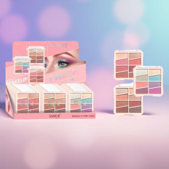 Producto - PALETA DE SOMBRA X8 TONOS - SANIYE