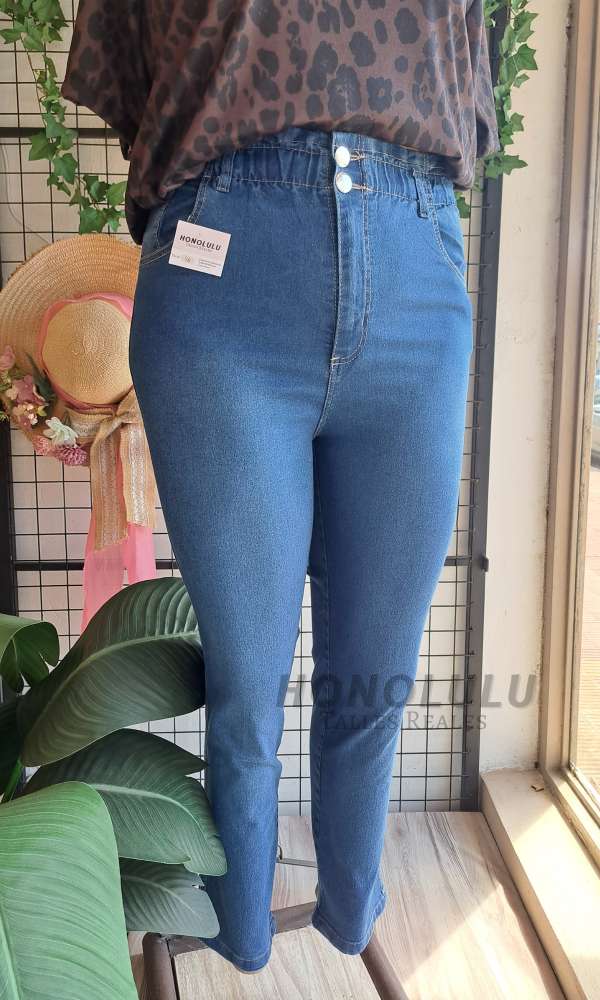 Producto - Jean #elastizado Baggy Azul