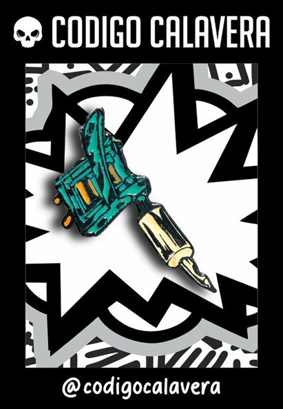 Producto - Pin Maquina Tattoo