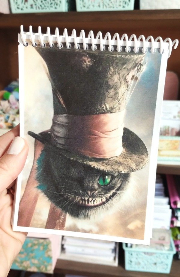 Producto - libreta espiral pocket A6 Alicia - 0