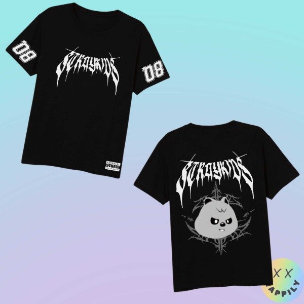 Remera Stray Kids Doble estampa #3 — imagen 3