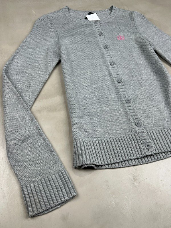 Producto - Grey Classic Cárdigan - 4