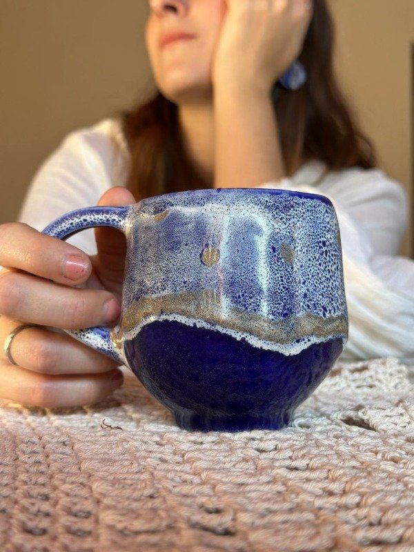 Producto - Taza azul