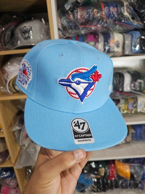Toronto blue jays sky blue all-star '91 '47 brand cooperstown snapback