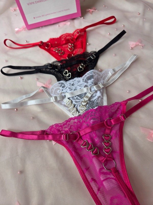 Producto - Colaless hilo dije corazones