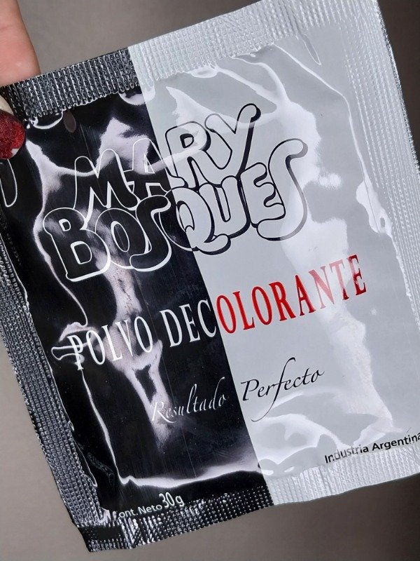 Producto - Polvo decolorante Mary Bosques 30grs