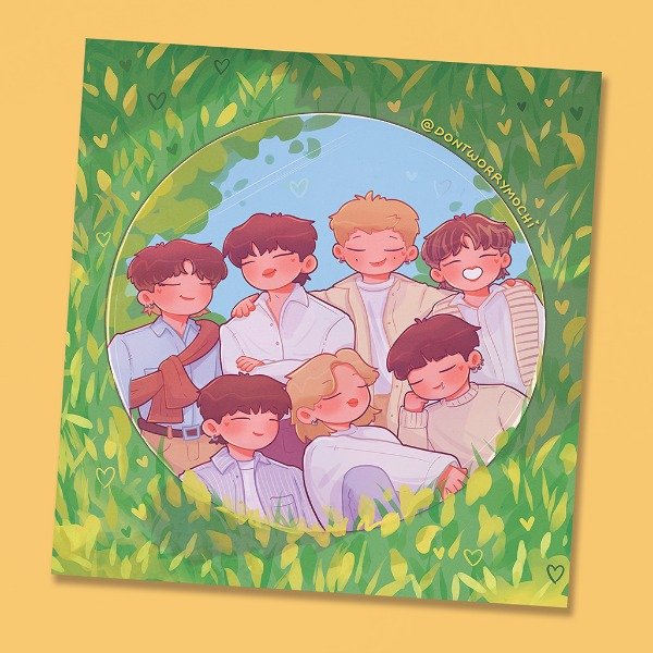 Producto - Postal BTS Festa!