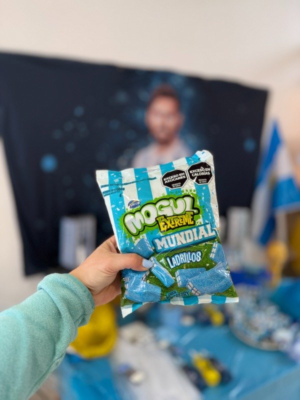 Producto - Gomitas Acidas Mogul Ladrillos edicion mundial