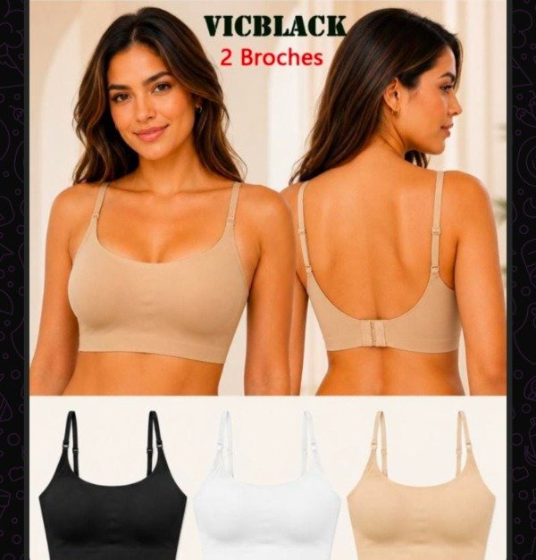Producto - Corpiño sin costuras con broche