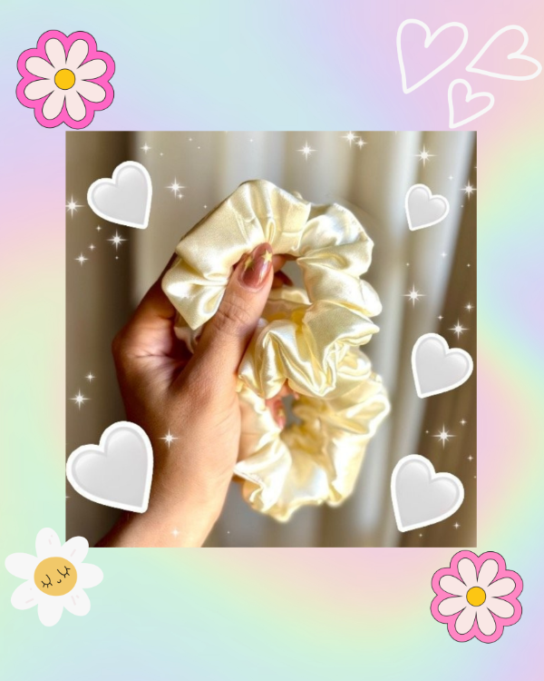 Producto - Scrunchies Satén Chantilly