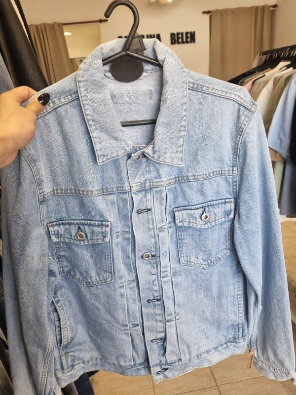 Producto - Campera jean doblez