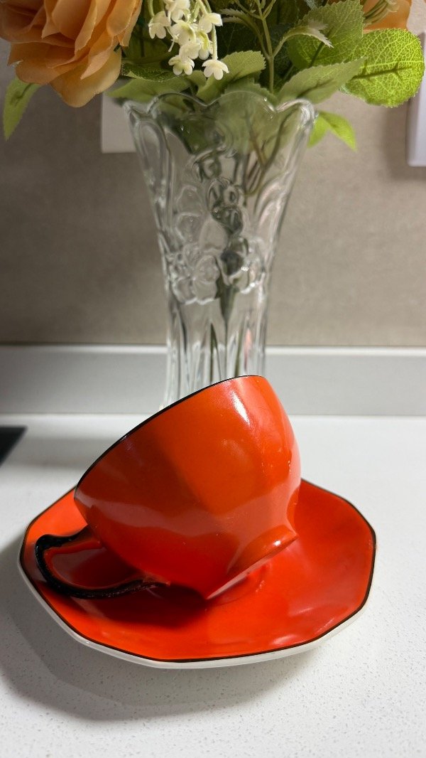 Producto - Dúo de té meakin naranja
