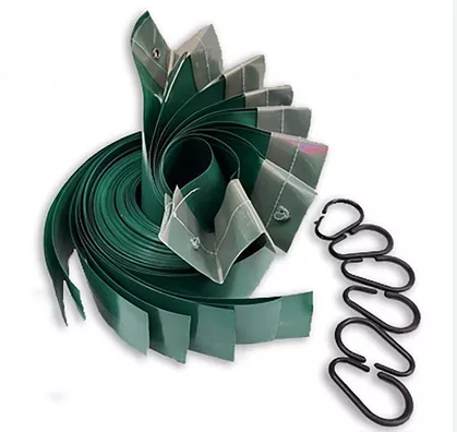 Producto - Cortina Tiras Plásticas Antimoscas Mosquitos Mosquitera Color Verde