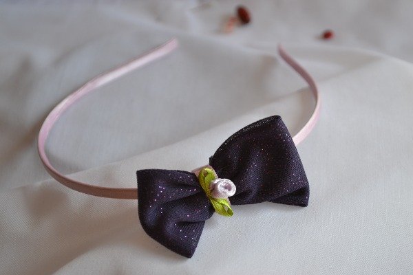 Producto - VINCHA FORRADA  - MOÑO