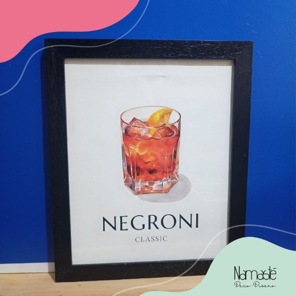 Producto - Cuadro Negroni
