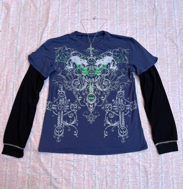 Producto - Remera Blue Y2k