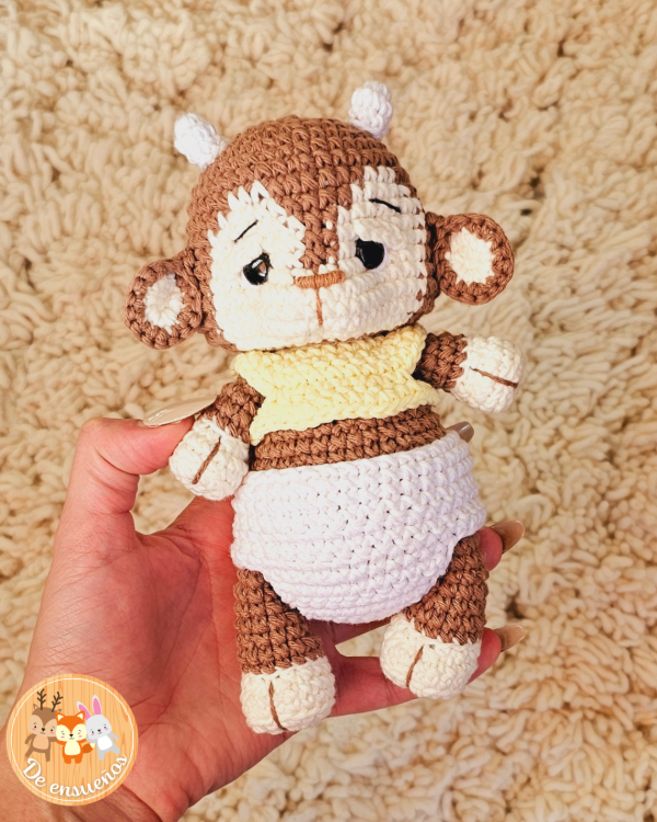 Producto - Pequeño bebe Dante - Guía de tejido