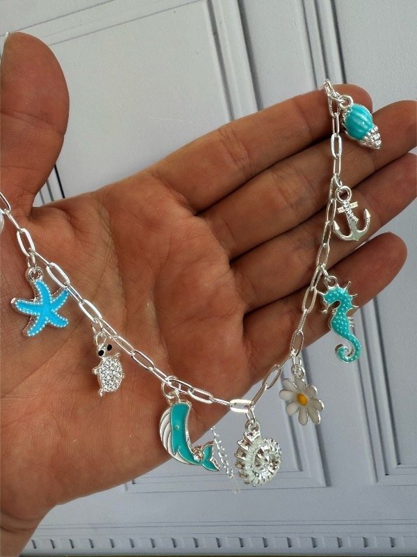 Producto - Cadena Turquesa Silver Multdije