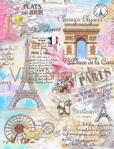 Producto - Papel para Decoupage A1 Chateau